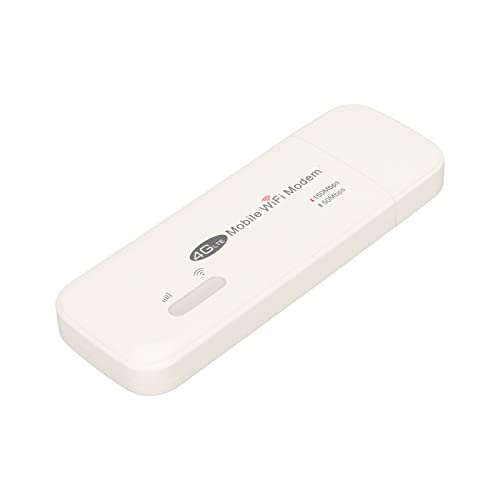 Elprico Drahtloser Tragbarer Router, 4G-WLAN-Modem Unterstützt 10 Benutzer, Drahtloser LTE-Router für Laptop-Desktop-Autoreisen von Elprico