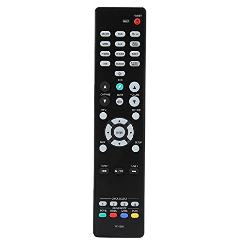Elprico Ersatz-TV-Fernbedienung für DENON, RC-1226 Fernbedienung, Ersatzteil, Passend für DENON AVR-S650H AV-Receiver-System Elprico Ersatz-TV-Fernbedienung für DENON, RC-1226 Fernbedienung, Ersatzteil, Passend für DENON AVR-S650H AV-Receiver-System von Elprico