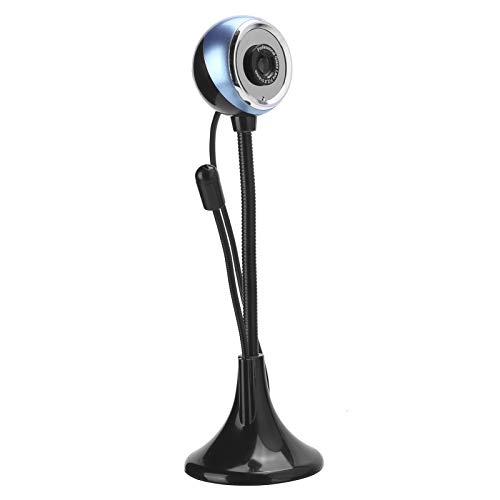 Elprico HD-Webcam mit Mikrofon, USB-Webcam mit Mikrofon, um 360 Grad Drehbare Mikro-Webcam für PC-Laptop-Computerzubehör von Elprico