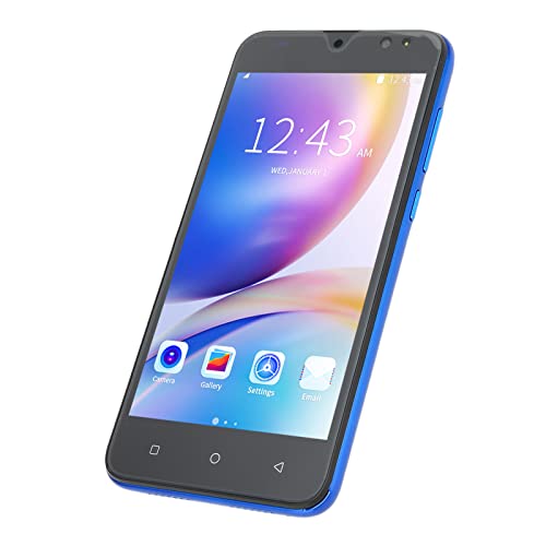 Elprico Handys ohne Vertrag Günstig, 5,45-Zoll-FHD-Smartphone, 2 GB RAM 16 GB ROM, Dual Card Dual Standby, 2200 MAh, 3G-Mobiltelefon für Android(Blau) von Elprico
