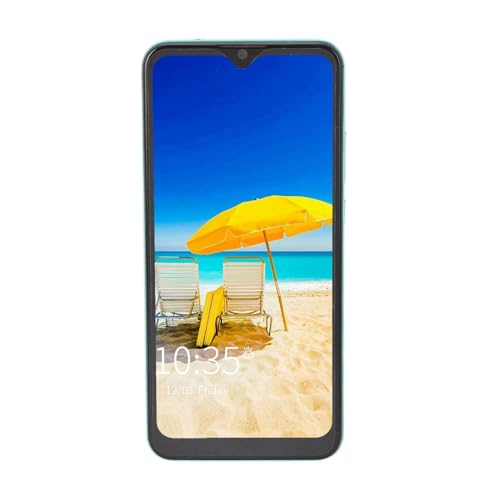 Elprico Handys ohne Vertrag Günstig, 6,1 Zoll FHD Smartphone, 2 GB RAM 16 GB ROM, 5 MP + 8 MP Dual-Kamera, 2800 MAh, DREI Kartensteckplätze, Android 6(Grün) von Elprico