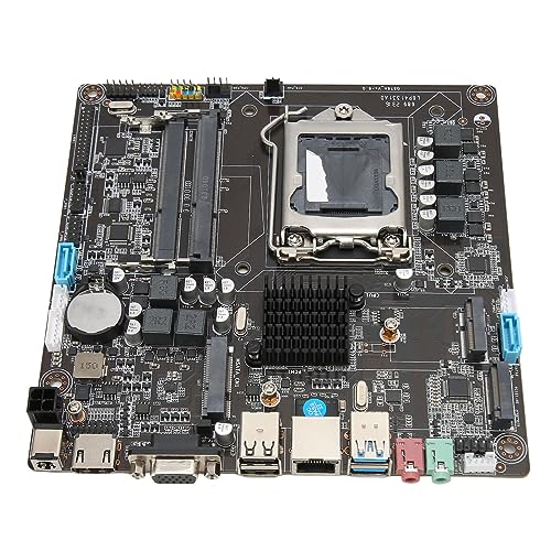 Elprico -ITX-Motherboard H81 LGA 1150 Slot Dual-Channel-Gaming-PC-Motherboard Unterstützung für Core I3 I5 I7 4. 5. Generation CPU für All-in-One-PC von Elprico
