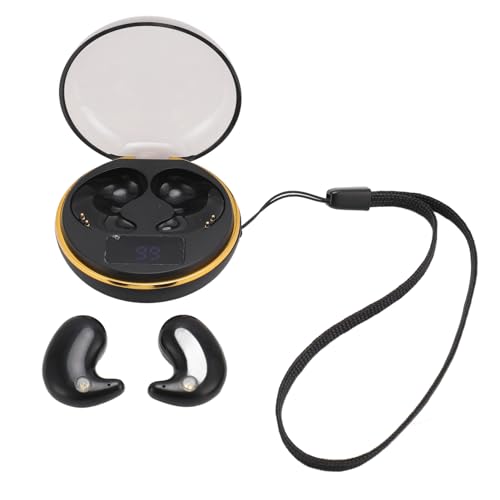 Elprico Kabellose Schlaf-Ohrhörer,Unsichtbar,Bluetooth 5.3,Touch-Control-Schlaf-Ohrhörer für Seitenschläfer, Kleiner Gehörgang,Diskrete In-Ear-Ohrhörer für Damen und Herren für die von Elprico