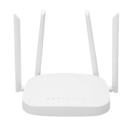 Elprico Kabelloser Dualband-WLAN-Router, 300 Mbit/s, 4G-SIM-WLAN-Dongle-Router, Mobiler WLAN-Router, Unterstützt 32 Geräte, Mobiler WLAN-Hotspot für Asien und Afrika (EU-Stecker) von Elprico