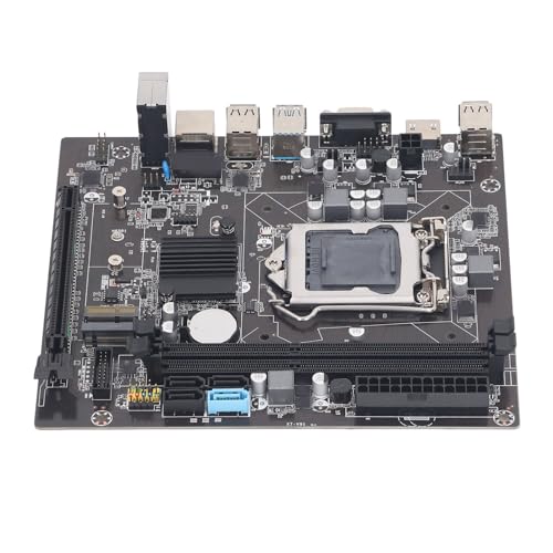 Elprico LGA 1155-Motherboard, DDR3-Gaming-Motherboard, Unterstützt LGA1200 und Pentium-Prozessoren der 2./3. Generation, DDR3-Dual-Channel-USB3.0-SATA3.0-Desktop-Computer-Motherboard mit von Elprico