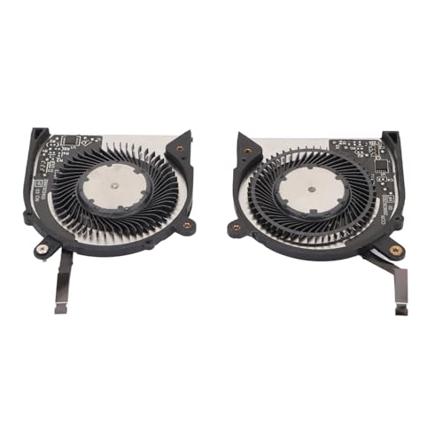 Elprico Laptop-Lüfter für Dell XPS 13 7390,2-in-1-Ersatz-Lüfter, Laptop-Zubehör für Dell XPS 13 7390 2-in-1 0VDFK8 VDFK8 (CPU GPU) von Elprico