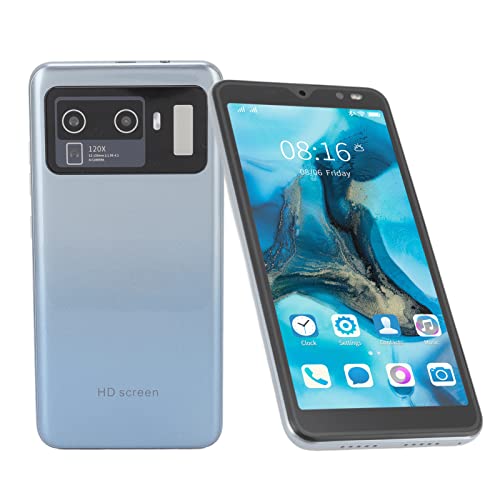 Elprico M12 Uitra Mobiltelefone, 5,45-Zoll-HD Smartphone Ohne Vertra, RAM 1 GB ROM 8 GB, Dual-SIM, 2 MP + 5 MP Dual-Kamera, 2200mAh Akku(Grau) von Elprico