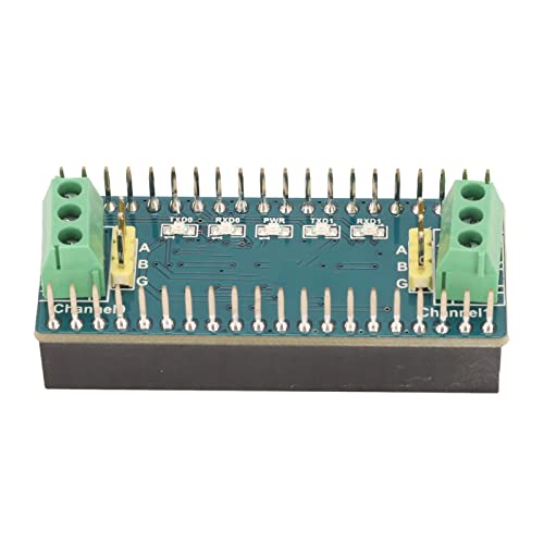 Elprico Mikrocontroller-Board für RasPi Pico, Onboard-TVS-Erweiterungsboard mit Zwei Kanälen, Relais-Erweiterungsboard von Elprico