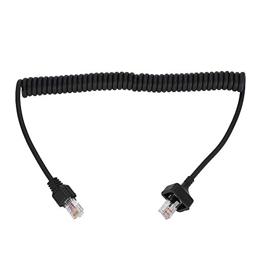 Elprico Mikrofonkabel, 8-poliges Mikrofonkabel, Drahtleitung, Ersatzkabel, Passend für Kenwood TK-863 KMC-30 Elprico Mikrofonkabel, 8-poliges Mikrofonkabel, Drahtleitung, Ersatzkabel, Passend für Kenwood TK-863 KMC-30 von Elprico