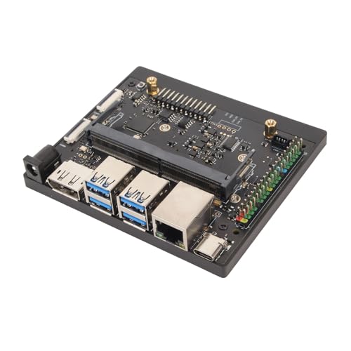 Elprico NX-Entwicklungsboard für Jetson Orin NX, 10-Gbit/s-Datenübertragung, M.2-Key-M-Ports, Entwicklungsboards für Künstliche Intelligenz für die Programmierung von Elprico