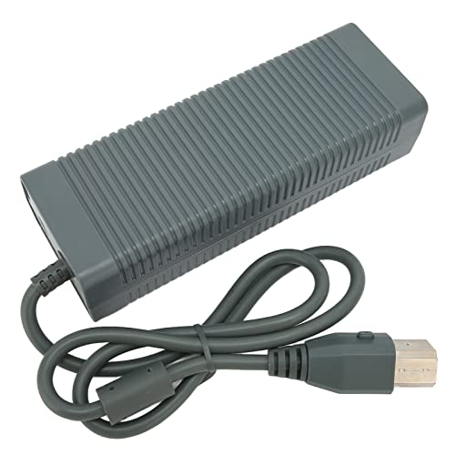 Elprico Netzteil für 360, Spielekonsolen-Netzteil Netzteil-Ladegerät mit Netzkabel 185‑265 V, für 360-Netzteil(#1) von Elprico