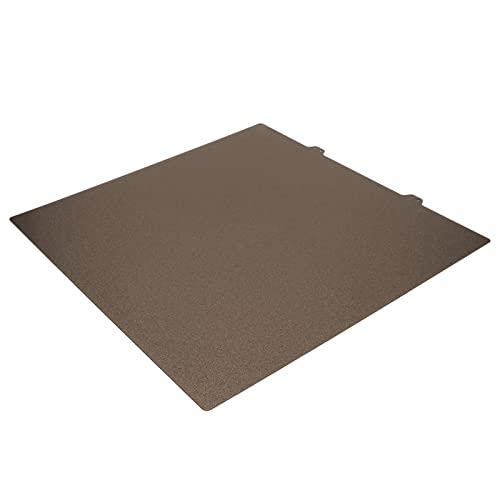 Elprico PEI-Stahlplatte für Ender 5 Plus Gold Hot Bed-Zubehör mit Doppelseitiger Textur und Automatischer Nivellierung (Stahlplatte) von Elprico