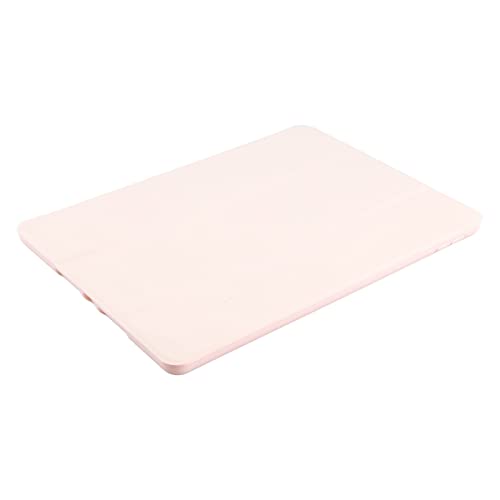Elprico Rosa Tablet-Hülle mit Automatischem Schlafmodus, Weiches TPU, Präzise Aussparungen für IOS Tablet 10,2 Zoll 7. 8. 9., Magnetische Hülle mit Stifthalter (Hell-Pink) von Elprico