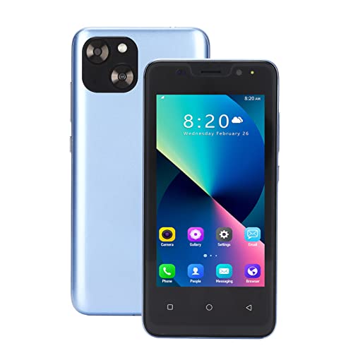 Elprico Smartphone Ohne Vertrag Handy, 4,66 Zoll Handys Günstig, 1 GB RAM 8 GB ROM, Dual SIM Dual Standby, 5 MP + 8 MP Kamera, 2200 MAh(Blau) von Elprico