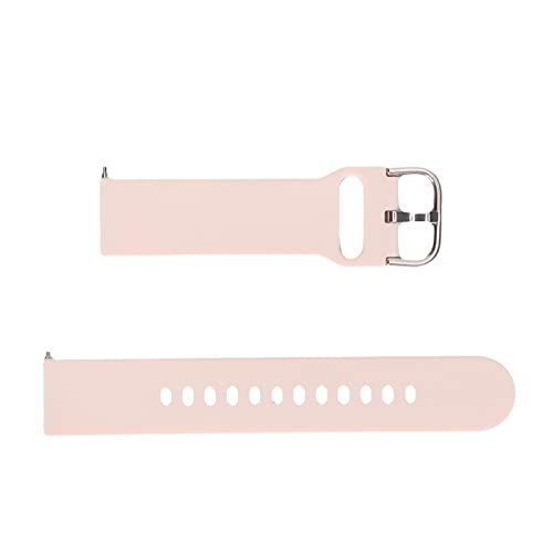 Elprico Smartwatch-Armband, 20 Mm Silikonarmband, Smartwatch-Zubehör für GTS 3 GTS 2 Bip S Bip U(Rosa) von Elprico