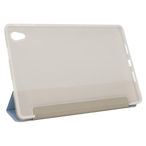 Elprico Tablet-Hülle, Verstellbare Tablet-Schutzhülle aus PU-Leder, Unterstützung für Tablet-Ständer aus Kunstleder, Folio-Hülle mit Präzisem Lochpositionsdesign für M40 Air P30HD(Blau) von Elprico