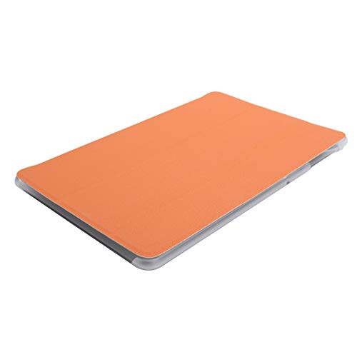 Elprico Tablet-Schutzhülle, Tablet PC PU-Ledertasche Schutzständerabdeckung Schlanke Universelle Dreidimensionale Tablet-Hülle Hintere Schale für Alldocube Iplay40 (Orange) von Elprico