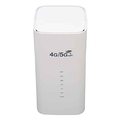 Elprico Taschen-4G-WLAN, 4G-LTE-Router mit SIM-Kartensteckplatz, Bis zu 32 Benutzer, Tragbarer USB-4G-Router für Mobiltelefone, Laptops, Smart-TVs (EU-Stecker) von Elprico