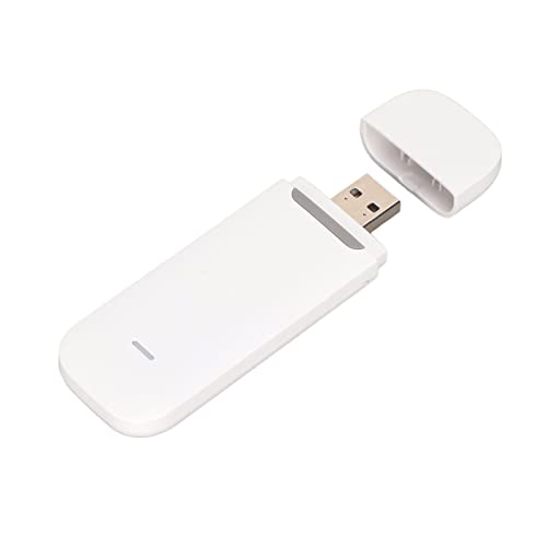 Elprico Tragbarer WLAN-Hotspot, Multifunktionaler LTE 4G-USB-Modem-Router, Mobiler WLAN-Hotspot, Auto-Netzwerkkarte, Hotspot-Internetverbindungen, 4G-WLAN-Router für Reisen Im Freien von Elprico