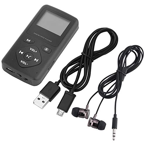 Elprico Tragbares Radio -Radio, DAB DAB+ Taschenradio mit LCD-Bildschirm, Bluetooth-MP3-Player mit Kopfhörer Zum Gehen, Joggen Elprico Tragbares Radio -Radio, DAB DAB+ Taschenradio mit LCD-Bildschirm, Bluetooth-MP3-Player mit Kopfhörer Zum Gehen, Joggen von Elprico