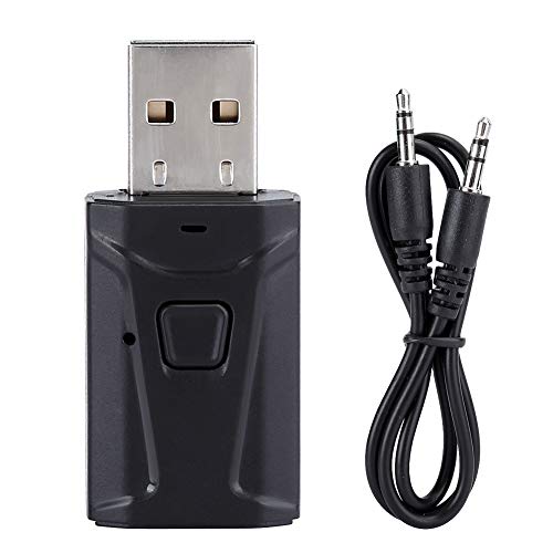 Elprico USB Adapter, 2-in-1 5.0 Sender- und Empfänger-Audio für TV Car Home Stereo von Elprico
