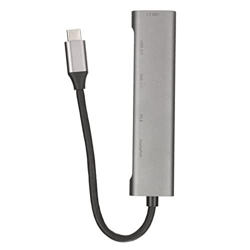 Elprico USB C Hub 5 in 1 PD DisplayPort Adapter USB 2.0 Docking Station für Geschäfts Reisende von Elprico