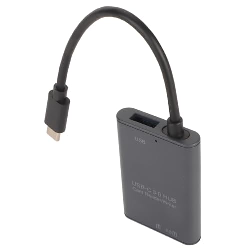 Elprico USB-C-SD-Kartenleser, Tragbarer Typ-C-OTG-Speicherkartenadapter, SD-Karte auf USB-C-Adapter für Windows 10 von Elprico