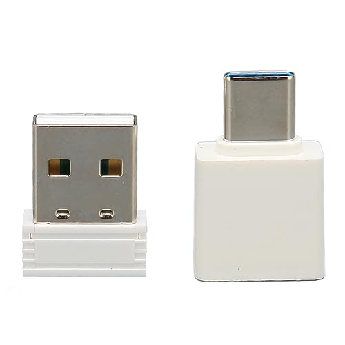 Elprico USB-Maus-Jiggler, Verhindert Bildschirmsperre, Schlafmodus, Nicht Erkennbar, Automatisches, Treiberfreies Mouse-Mover-Gerät, USB-Port-Mover-Wiggler für Computer (Weiß) von Elprico