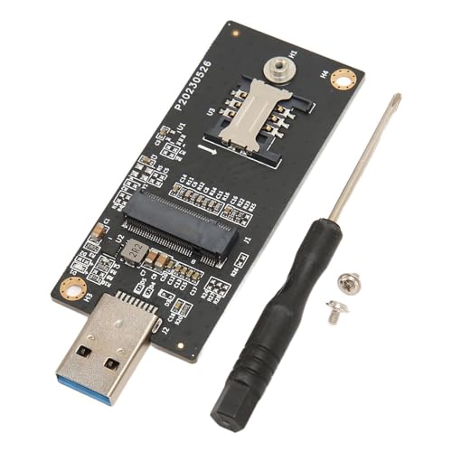 Elprico USB3.0 4G-Modul-Adapterplatine, NGFF M.2 Key B zu USB 3.0-Konverter mit SIM-Kartensteckplatz für 4G-5G-Modul von Elprico