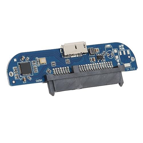 Elprico USB3.0-zu-SATA-2,5-Zoll-HDD-SSD-Adapter, SATA-zu-USB-Kabel mit LED-Statusanzeigen, Kompatibel mit Windows, Linux von Elprico