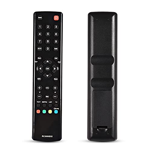 Elprico Universal-Fernbedienung für TCL TV, 10m / 33ft Entfernung TV-Fernbedienung Ersatz für TCL RC3000E02 TV Elprico Universal-Fernbedienung für TCL TV, 10m / 33ft Entfernung TV-Fernbedienung Ersatz für TCL RC3000E02 TV von Elprico