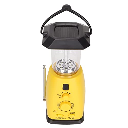 Emergency -Handkurbel -Radio, Wetterradio mit LED -Taschenlampe, Handheld Multifunktional Solar Radio, 1200 MAH Wiederaufladbarer Akku, Taschenlampe -Handy -Ladegerät für Emergency -Handkurbel -Radio, Wetterradio mit LED -Taschenlampe, Handheld Multifunktional Solar Radio, 1200 MAH Wiederaufladbarer Akku, Taschenlampe -Handy -Ladegerät für von Elprico