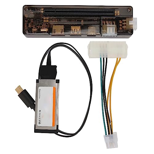 Externe Grafikkarten-Dockingstation für Laptops, EXP GDC PCIE X16 USB-Datenkabel, Unterstützt 8-Pin-Netzteil 220 W, Große Reichweite (Express Karte) von Elprico