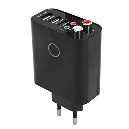 FM-Sender, 2 In 1 110-240 V Bluetooth 5.0-Empfänger-Sender, Drahtloser Audioadapter APP-Steuerung für Elektrische Geräte(E.U. Plug) von Elprico