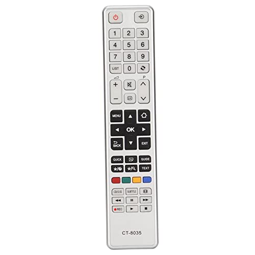 Elprico Fernbedienung, Universal-TV-Fernbedienung LED-HD-TV-Fernbedienung für Toshiba CT-8040 CT-8533 CT-8543 CT-8528 Elprico Fernbedienung, Universal-TV-Fernbedienung LED-HD-TV-Fernbedienung für Toshiba CT-8040 CT-8533 CT-8543 CT-8528 von Elprico