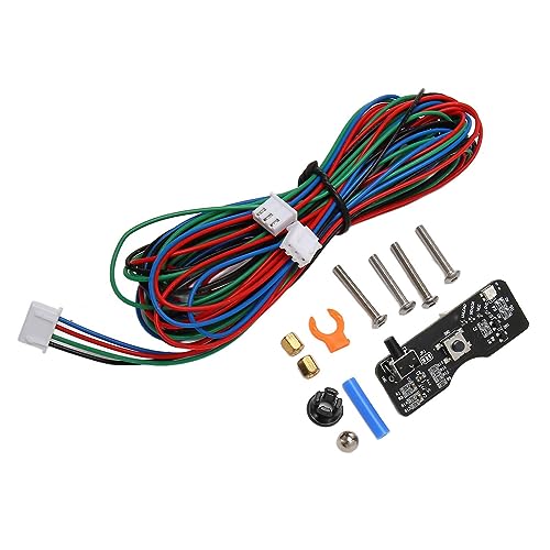 Filament-Runout-Erkennungssensor-Kit für 3D-Drucker, Automatische Zuführung, Rücklauffunktion, Lichtstatusanzeige, PCB-Material, Kompatibel mit Sherpa Extruder von Elprico