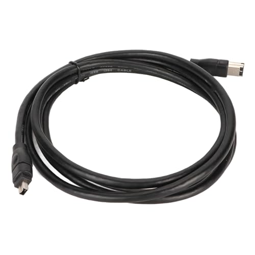 Firewire-DV-Kabel, Plug-and-Play-IEEE1394-Firewire-Kabel, 5,9 Fuß, 6-polig auf 4-polig, für -Camcorder von Elprico