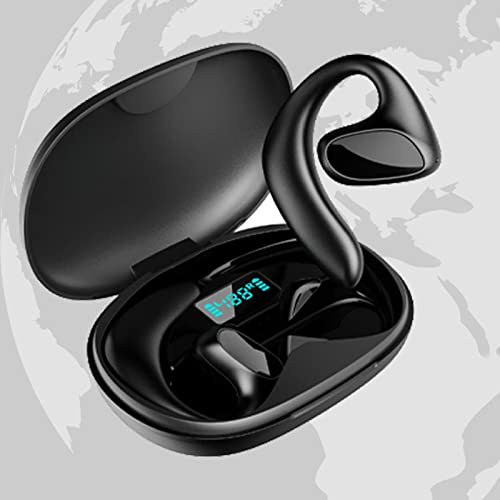 M8 Sprachübersetzer-Ohrhörer, 144 Sprachen, Touch-Steuerung, Bidirektionale Simultanübersetzung, Rauschunterdrückung, Ergonomischer Bluetooth-Echtzeit-Kopfhörer mit Ladeanzeige von Elprico