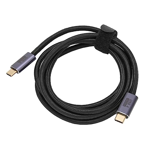 Multifunktionales USB 4.0-Kabel, 20 Gbit/s, Hochgeschwindigkeitsübertragung, HD 8K, 60 Hz, PD100W, Typ C auf Typ C (150cm) von Elprico