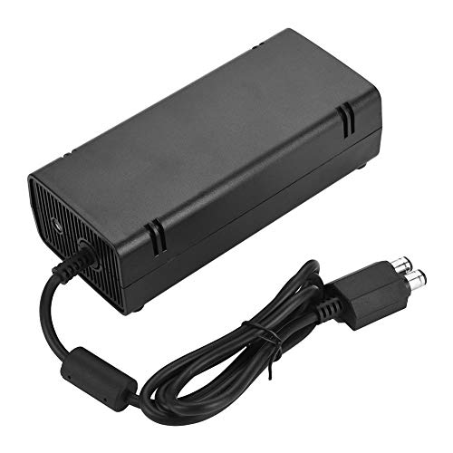 Netzteiladapter, Netzteil-Ladegerät, AC 100V - 240V Universal Black Für 360 Slim(European Standard 110-240V) von Elprico