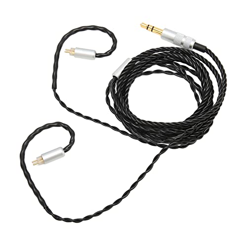OFC Core Kopfhörer-Upgrade-Kabel, 2-poliger 0,78 Mm 3,5 Mm Stecker, Multifunktionales Ohrhörer-Kabel, für AS10 AS06 ZST ZS3 ZS10 ES3 ES4 ZSR von Elprico