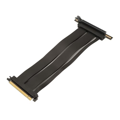 PCIE 4.0 X16 Riser Kabel, Hochgeschwindigkeits-90-Grad-Doppelreih-Grafikkarten-Verlängerung Kabel für RTX4090 RX6950XT X570 von Elprico