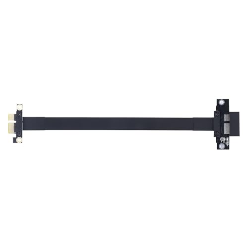 PCIE-Verlängerungskabel, PCI-Express 3.0 1X auf X1 Verlängerungs-Riser-Kabel, 180 Grad Flexibler PCI-E 1X Extender-Adapter-Jumper, 20 cm von Elprico