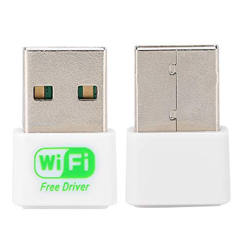 Porbale WiFi USB Wireless Adapter Drahtloser WiFi Dongle Adapter Empfänger für Desktop Laptop Plug and Play von Elprico
