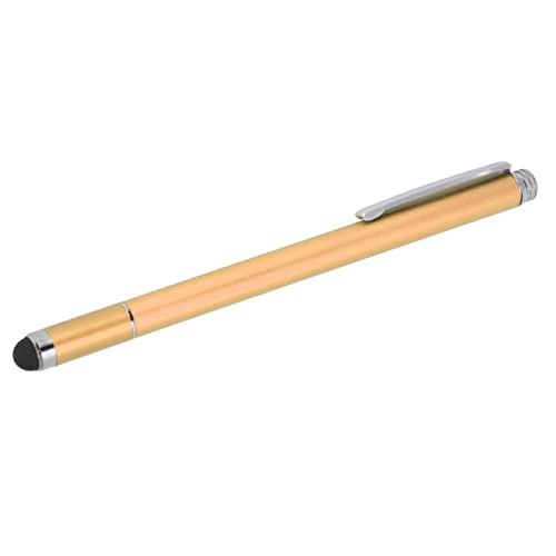 Tablet-Stift, Stylus-Stift mit 2 Funktionen, Kompakter Tragbarer Praktischer Touch-Stift für IOS-Tablet für Telefon für Android (Gold) von Elprico