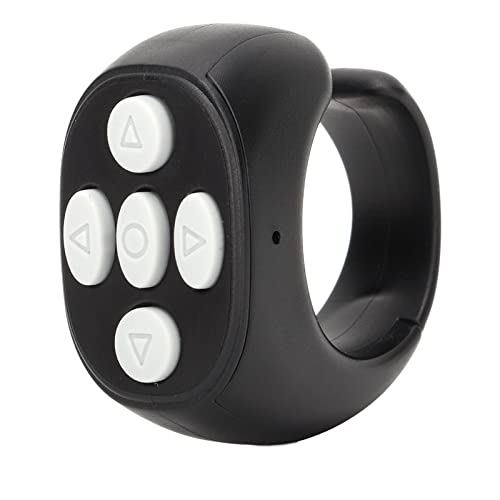 Tiktok-Scrolling-Ring, Bluetooth 5.3-Fernbedienung, Seitenwender, Finger-Scroller-Fernbedienung, Tiktok-Bluetooth, Handy-Kamera-Auslöser, Selfie-Fernbedienung Zum Lesen von Videos von Elprico