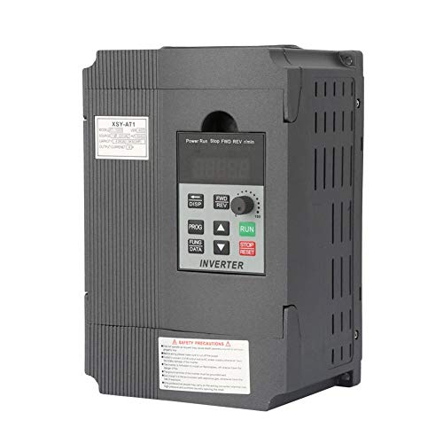 VFD Frequenzumrichter, 1,5 kW AC220V Einphasen-Wechselrichter Universalfrequenzwandler für 0-400 Hz Dreiphasenmotor von Elprico