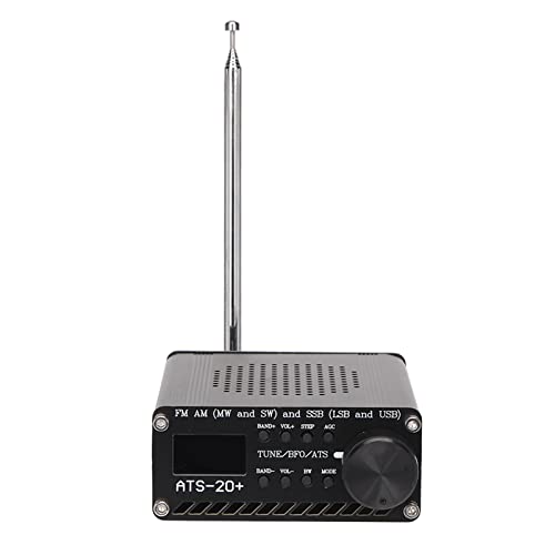 Vollband-Funkempfänger, ATS-20-Funkempfänger, Tragbares Kurzwellenradio, Digitalempfänger, Eingebauter Akku, mit Lautsprecher, Antenne für Outdoor-Camping Vollband-Funkempfänger, ATS-20-Funkempfänger, Tragbares Kurzwellenradio, Digitalempfänger, Eingebauter Akku, mit Lautsprecher, Antenne für Outdoor-Camping von Elprico