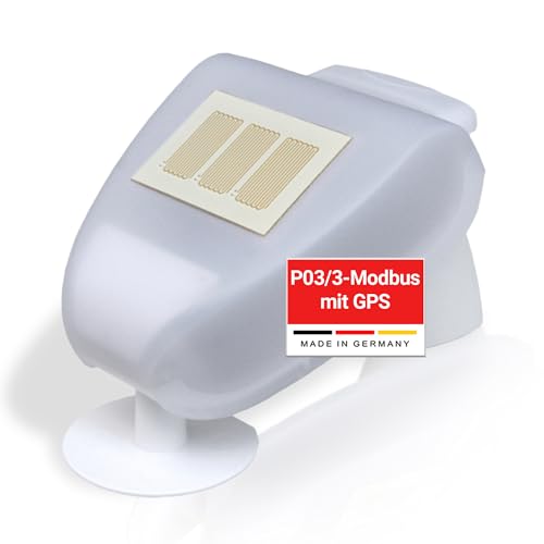 Elsner Elektronik Wetterstation mit GPS [P03/3-Modbus-GPS] – Profi Modbus Wetterstation mit Außensensor, Windmesser, Regen- & Sonnensensor, Außenthermometer – Ideal für Bauprojekte & Made in Germany von Elsner Elektronik