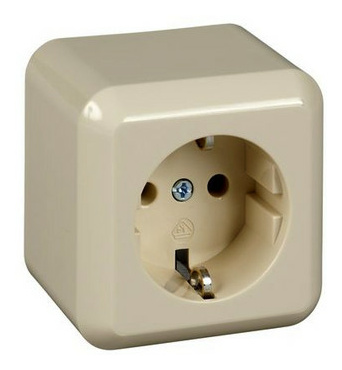 Elso 385000 SCHUKO-STECKDOSE,PE von Elso